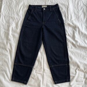 Everlane Midnight Blue the Utility Barrel Jean (26R)